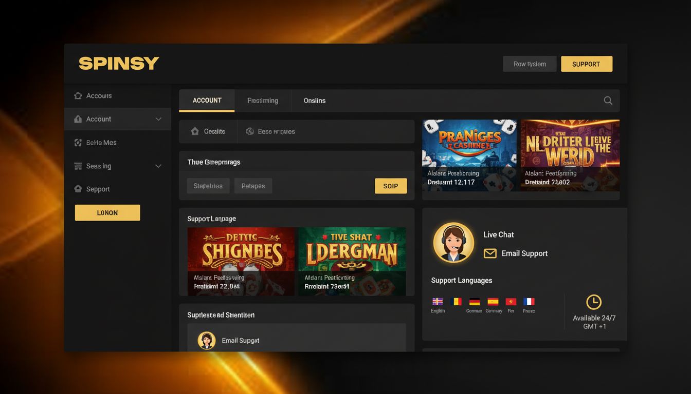 Support through chat and email, always-on theme